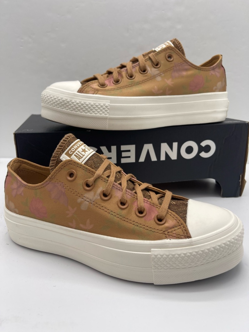 Converse CTAS Lift Ox Platform Sneakers Incensed Egret Grounded A17486F Low Top - Picture 11 of 16